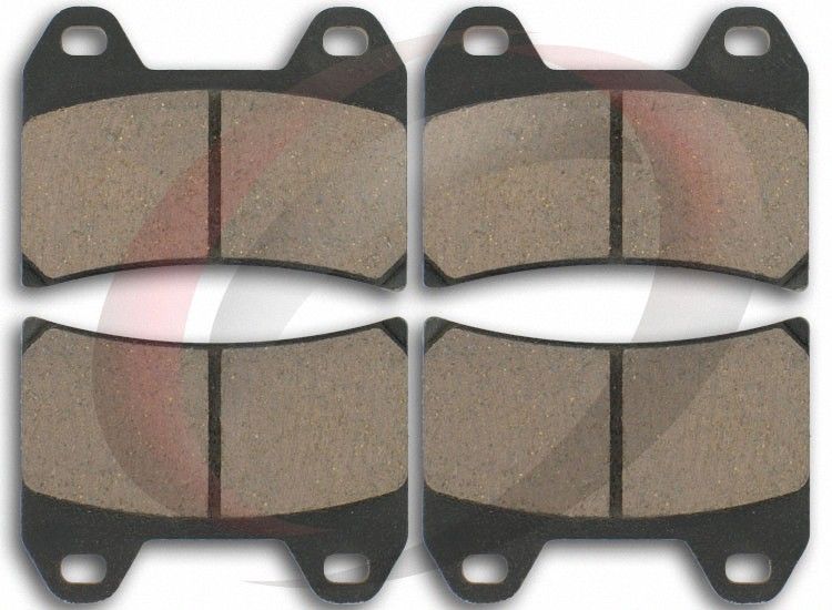 2010 2011 Ducati Multistrada 1200 Brakes Kevlar Organic Pads Front 