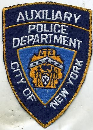 Auxiliary City of New York Police Deptartment Patch  