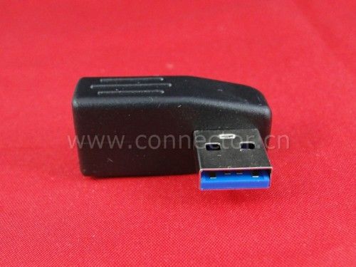 BK Vertical Right Angle USB 3.0 Adapter Male to Female  
