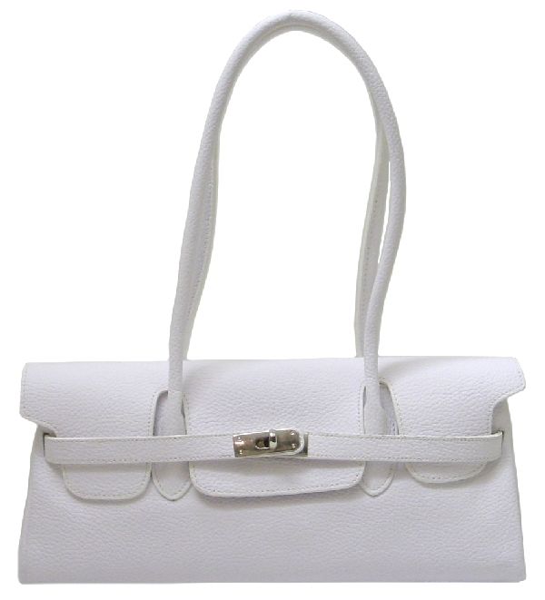 HDesign Luxus Baguette Tasche Weiss UVP€139,   