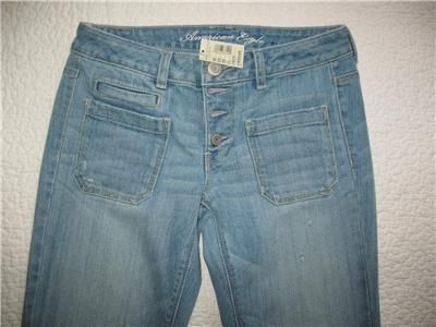 NEW Womens Juniors AE American Eagle AE Vintage Flare Sz 4 Reg NWT 