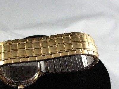 MENS SERGIO VALENTE QUARTZ WRISTWATCH WITH DATE RUNNING  