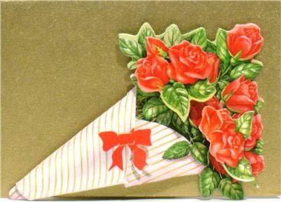 96 BLANK 3D BOUQUET GIFT CARDS OR MINI CARDS  