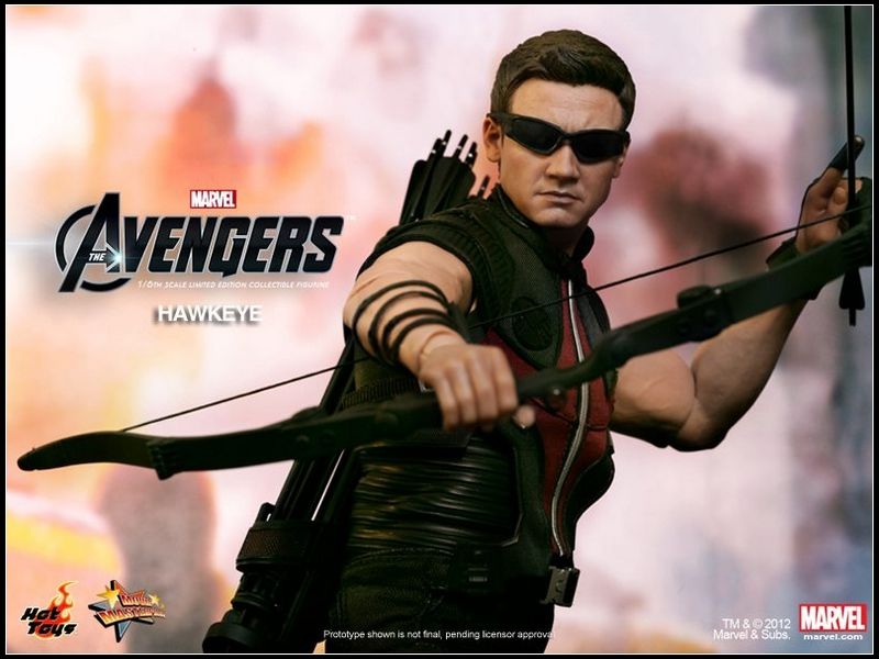 Hot Toys 1/6 Marvel The Avengers   Hawkeye  