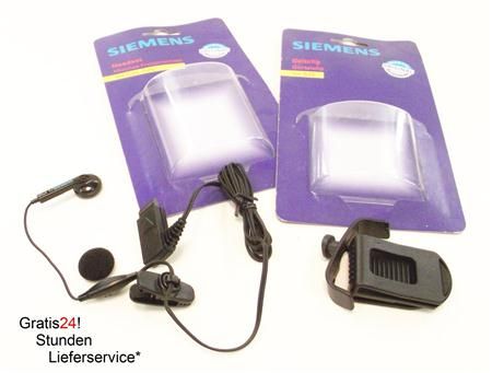 Siemens Headset für C25 & S25 Neu & OVP Rechnung  