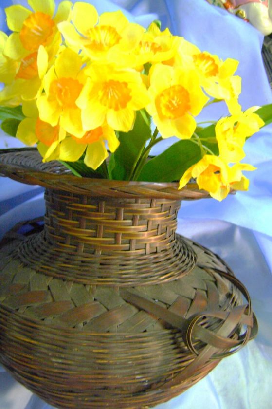 VINTAGE JAPANESE OLD IKEBANA  BASKET