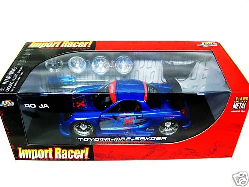 JADA IMPORT RACER TOYOTA MR2 SPYDER 118 DIE CAST  