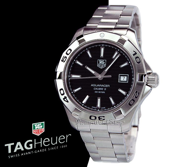 ag heuer aquaracer 300m calibre 5 men s automatic model wa p2010 