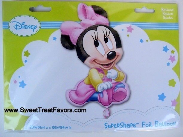 Disney MINNIE Baby Party BALLOON Shower GIRL Birthday  