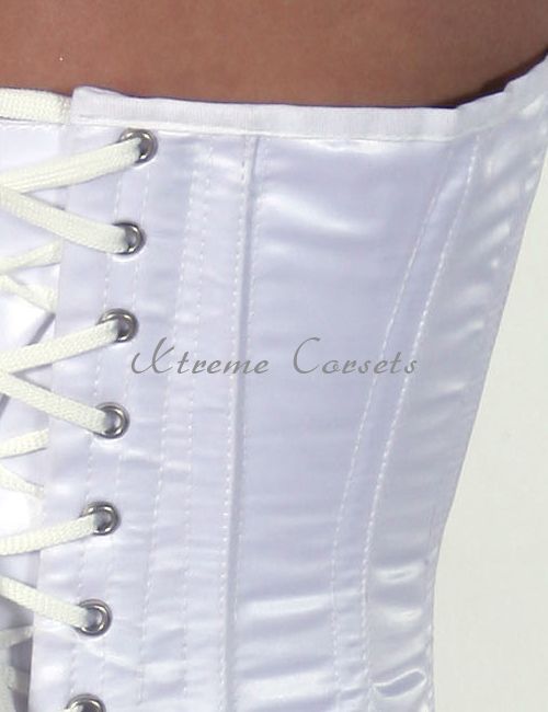 Satin Basque Shaper Corset Bridal Dress 80009B Sz 34  