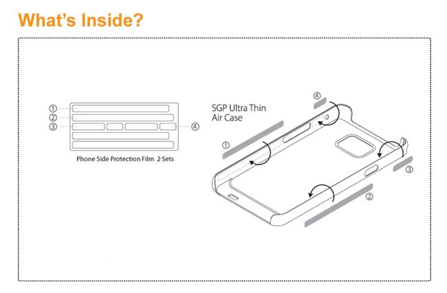 SGP Ultra Thin Air Case Samsung Galaxy S2   Soul Black  