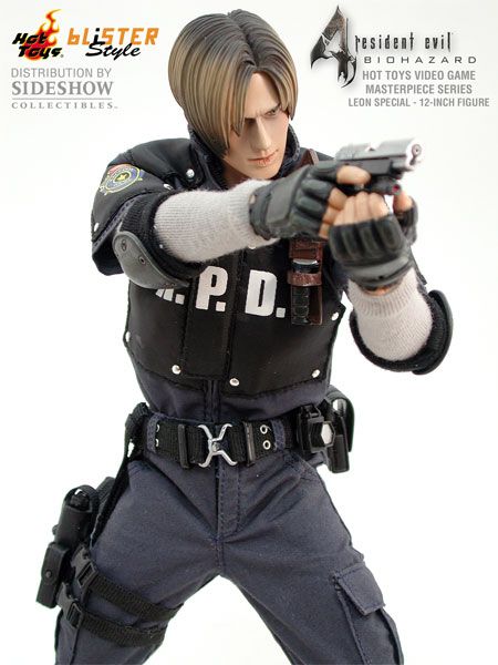 HOT TOYS RESIDENT EVIL LEON S. KENNEDY RPD VERSION FIGURE  