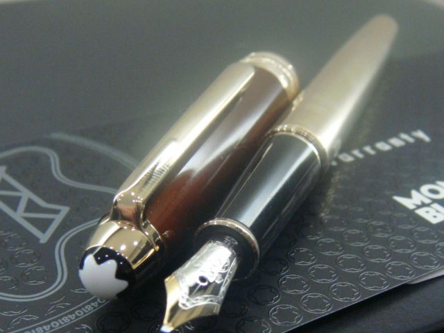 MONTBLANC MEISTERSTÜCK SOLITAIRE CITRINE Fountain Pen 145 M nib 