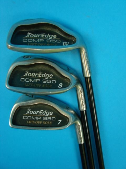 Tour Edge COMP 90 3 5 Golf Club Driver+4 5 6 7 8 W Iron Set Right Hand 