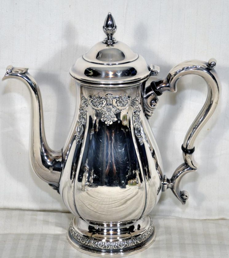 PC.TEA SET3 INTERNATIONAL STERLING SILVER PRELUDE COFFEE POT/CREAM 