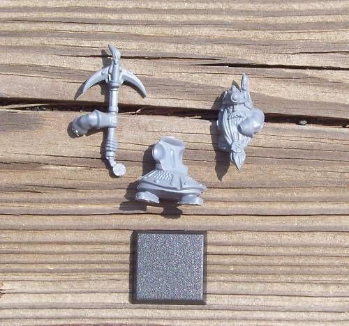 WFB Dwarfs Miner Single Figure Bits Bitz S  