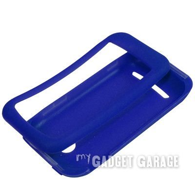 Silicone Sleeve Skin Cover Case Blu For LG Quantum AT&T  