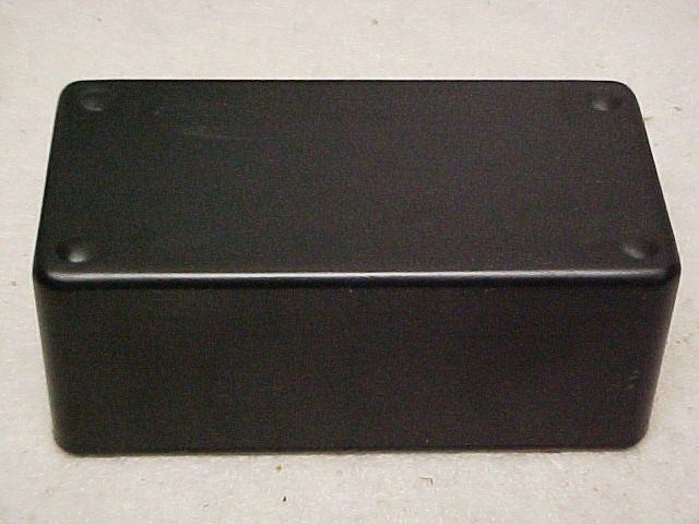 Black Plastic Electronic Project Box Enclosure 6  