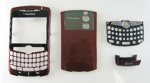 OEM BLACKBERRY CURVE 8310 8320 RED HOUSING USA  