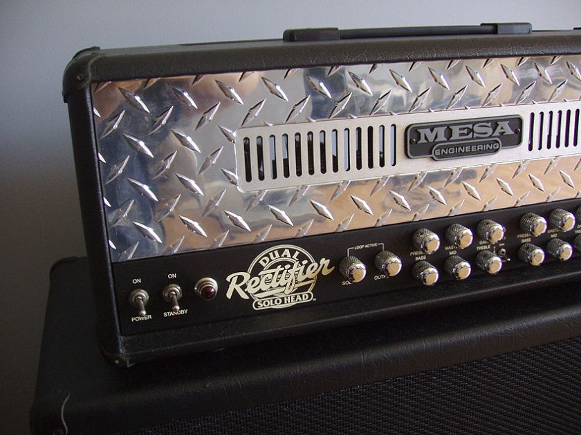 Mesa Boogie 3 Channel Dual Rectifier 100 Watt Amp Head  