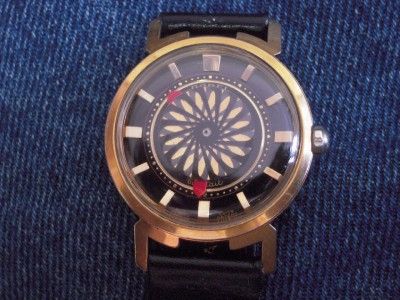 BEAUTIFUL VINTAGE ERNEST BOREL COCKTAIL KALEIDOSCOPE WATCH 17 JEWEL 