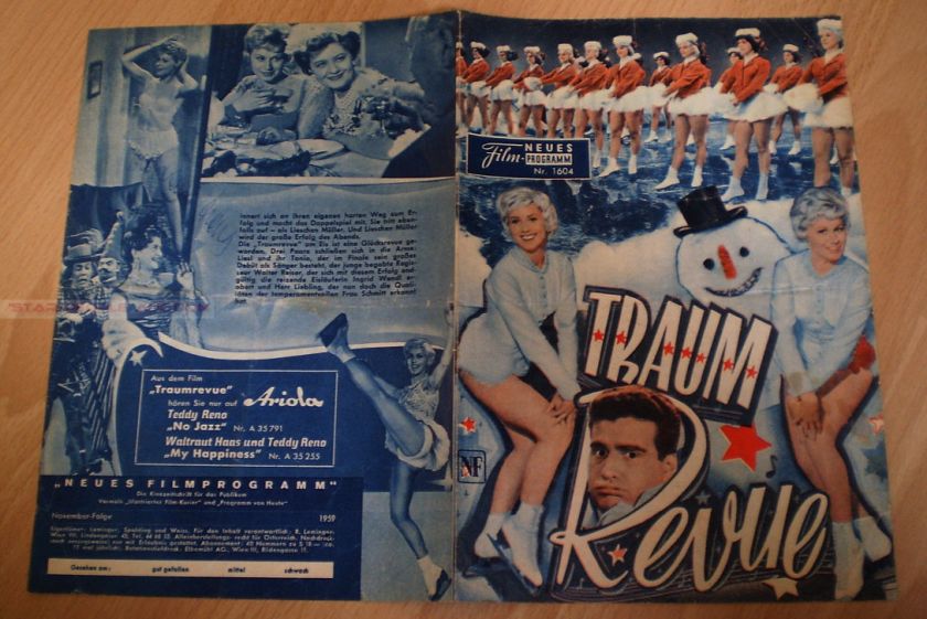 WALTRAUT HAAS   TRAUMREVUE * RARE MOVIE PROGRAM  