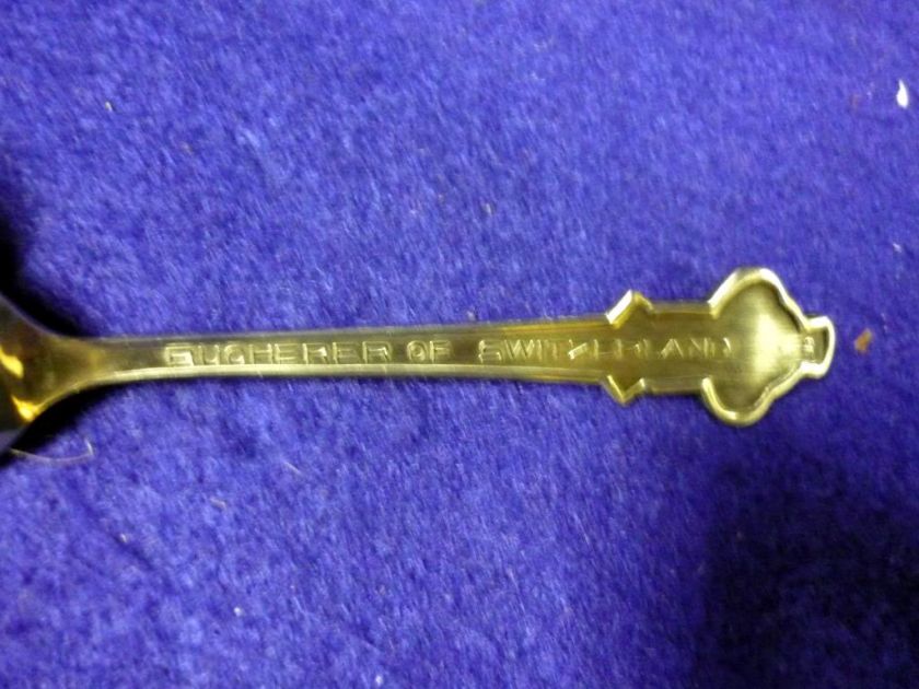 VINTAGE ROLEX BUCHERER LUCERNE SWITZERLAN MINI DEMITASSE SPOON  