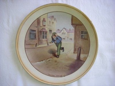 GRIMWADES ENGLAND DICKENS SOUVENIR PLATE STOKE ON TRENT  