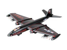 revell SSP British Canberra Bomber Plastic Model Kit  