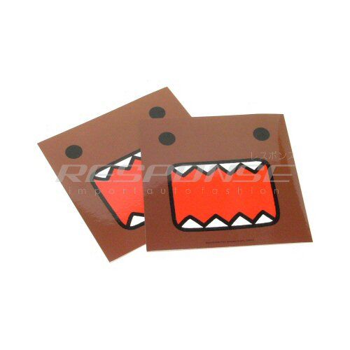 Domo Kun Stickers Decals S NHK TV Japan Mascot GENUINE  