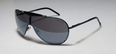 NEW CARRERA FLAG 8 BLUE/GRAY MIRRORED OVERSIZED SUNGLASSES/SUNNIES 