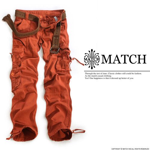 Womens poping cargo pants trousers mluti color 27 29  