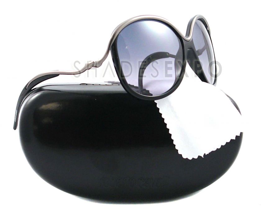 NEW Roberto Cavalli Sunglasses RC 601S BLACK 01B CEDRO AUTH  