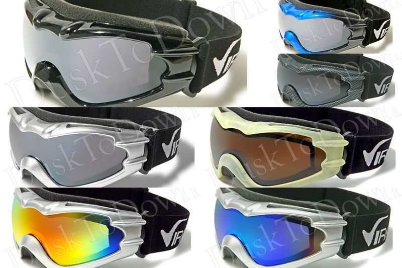 Mens Womens Ladies Ski Snow board Goggles Anti Fog Lens  