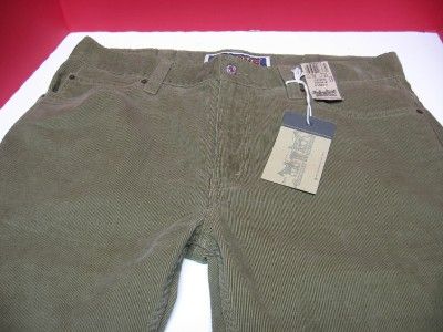 LEVIS 549 JEANS NEW LOW LOOSE CORDUROY PANTS MEN KHAKI  