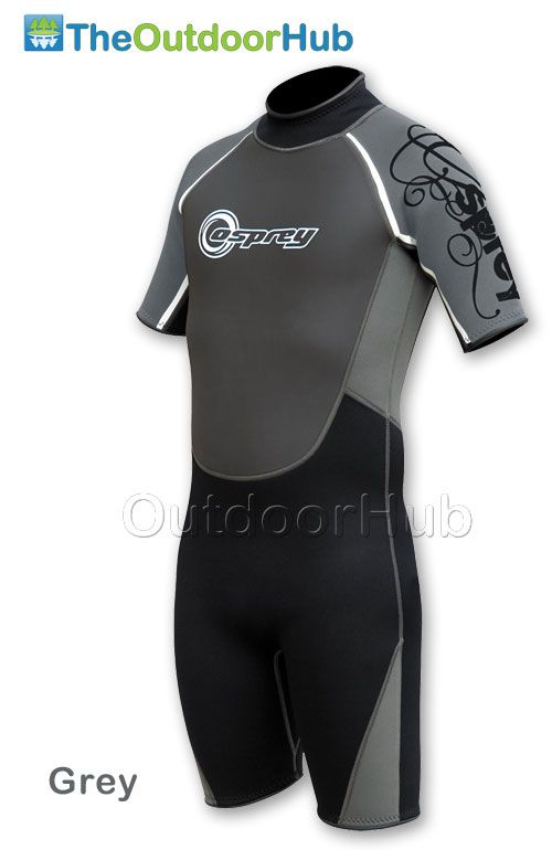 NEW WETSUIT MENS 35 44 OSX WET SUITS SHORTY XS XXXL  