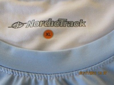 Girls Nordic Track Athletic Jogging WorkOut Shirt Sz XL  