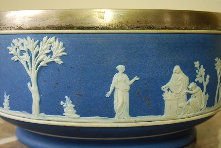 Cobalt Blue Wedgwood Jasperware, ca. 1920s  