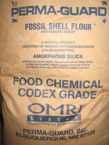 FOOD GRADE DIATOMACEOUS EARTH,SILICA,1/2 LB,NATURAL  