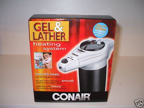 conair shaving cream and gel warmer NON CHROME,NEW  