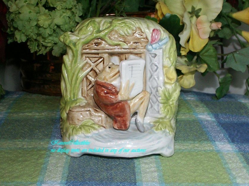 Schmid Beatrix Potter Musical jeremy Fisher Music box  