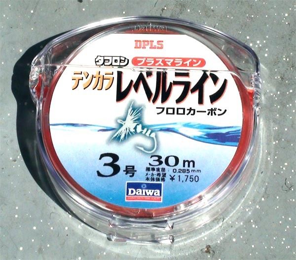 DAIWA TENKARA LEVEL LINE #3.0 Fluorocarbon Japan model  