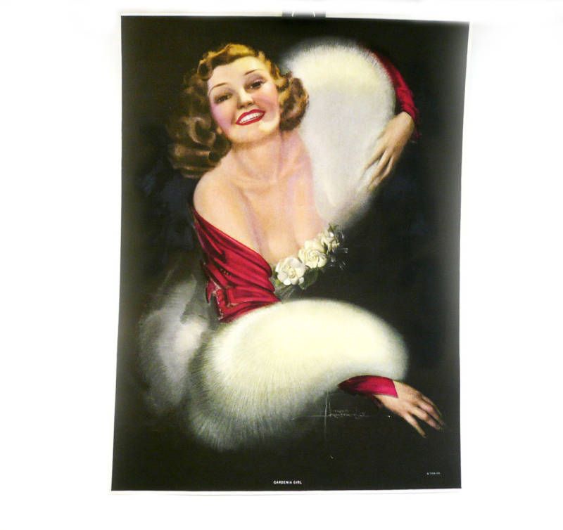 Rolf Armstrong Gardenia Girl Pin Up 49  