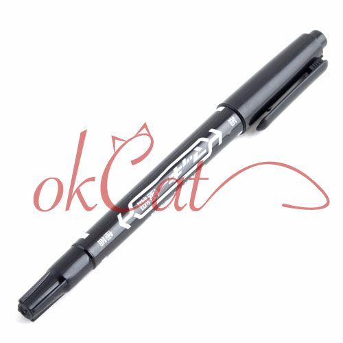 Dual Skin Marker Pen Scribe Tattoo Piercing Tool  