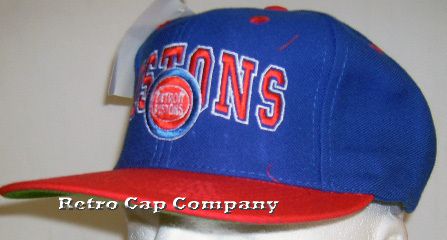 VINTAGE DETROIT PISTONS RETRO SNAPBACK CAP  