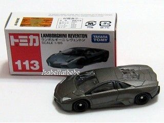 Tomica #113 Lamborghini Reventon 1/65 Diecast Car Black  