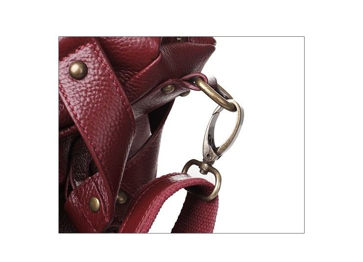 DUDU Genuine Leather Shoulder Handbag Tote Bag 0017R  