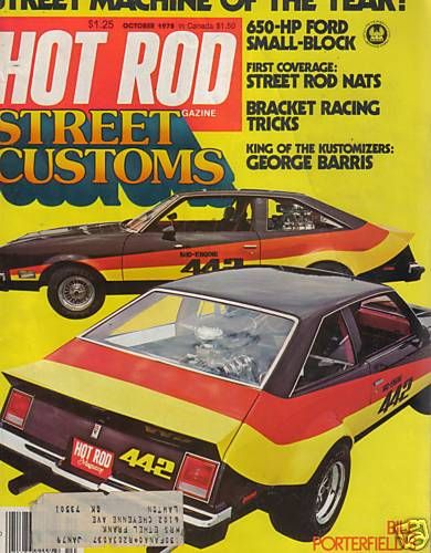 Hot Rod Magazine October 1978  