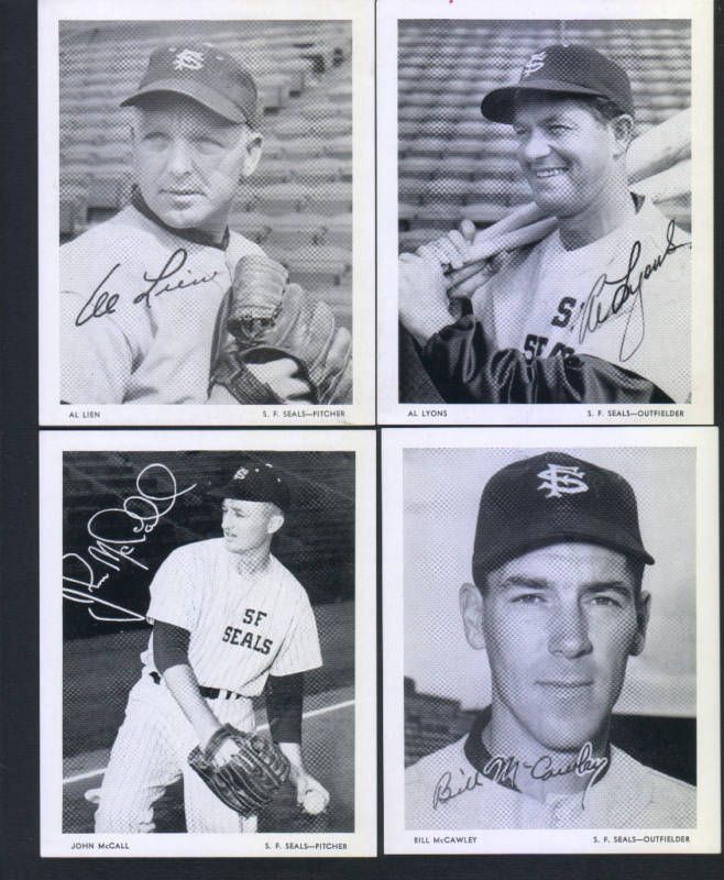 1953 San Francisco Seals Pacific Coast League Set  