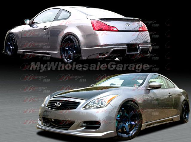 08 09 10 Infiniti G37 Coupe AIT TS S Tech Bumper Secret  